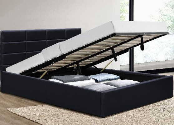 Bett König-Size Faux Leather