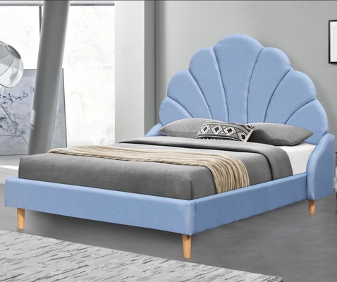 König Bed König-Size Linen Upholstered