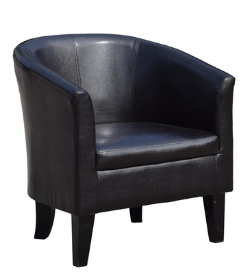 Lederne Büro-Wannen-Sessel-Sofa Black Bonded For Living-Raum CER ROSH BSCI Bescheinigung