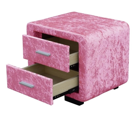 Kleine und praktische Stoff Bettseite rosa Tisch bequem für den Laden CE