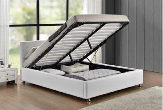 Gewebe-Gasheber-Speicher-Bett EN1725 König-Size White Color CER bestätigt