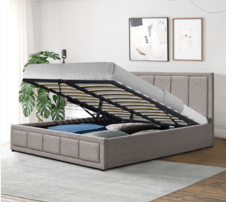 Doppelte Größe 4ft6 polsterte moderne Bett-Rahmen-Kopfende anheben Lagerung