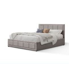 Doppelte Größe 4ft6 polsterte moderne Bett-Rahmen-Kopfende anheben Lagerung