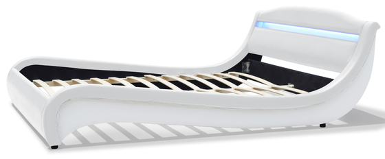 Es ist gut für die Gesundheit der Taille und lässt das LED-polsterte Bett leuchten