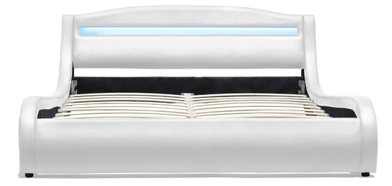 Es ist gut für die Gesundheit der Taille und lässt das LED-polsterte Bett leuchten