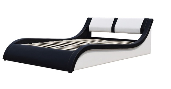 Großhandelspreis Gepolstertes Lederbett mit CE-Zulassung