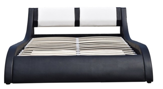Großhandelspreis Gepolstertes Lederbett mit CE-Zulassung