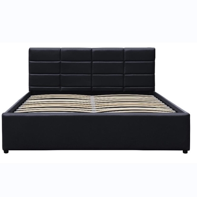 Bett König-Size Faux Leather