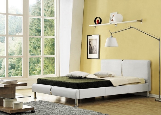 Einfacher Schlafzimmer Faux-lederne Bett CER ROSH BSCI Bescheinigung