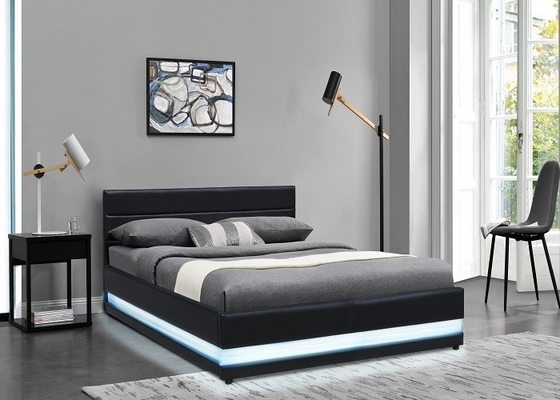 Europa-Art-Gasheber-Speicher-Bett EN1725 Sunny Home Furniture Black