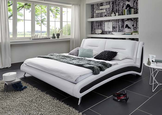 Schlafzimmer-Möbel Osmane-Luxusklassiker-königliche gebogene König-Size Bed Set