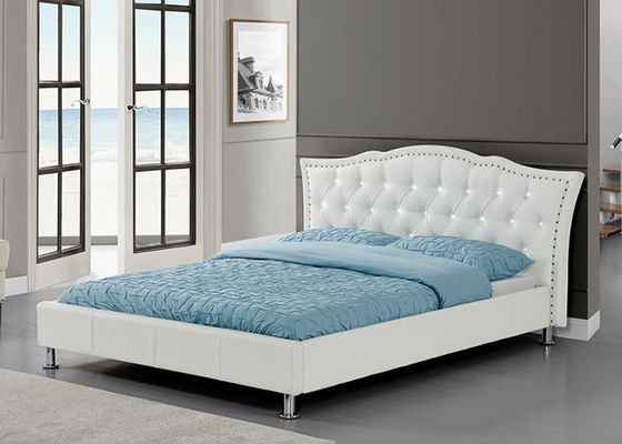 90 x 190cm Faux-lederner Sperrholz-Bett-Rahmen für Kindereinzelne Größe