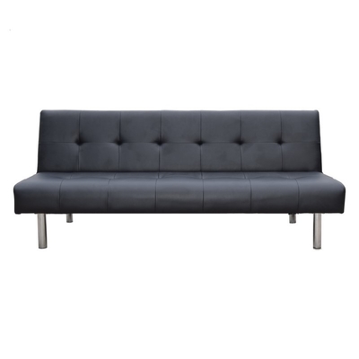 Cabrio-Armless, Liebenssitz-Sofa, Schlafbett, modernes PU Futon Sofa Sofabett