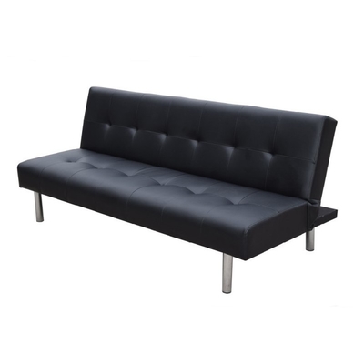 Lederner Dreisitzer Sofa Bed