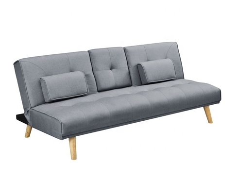 Mehrfunktionaler gelber Samt Sofabed