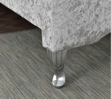 Luxus-Duble-Größen-büscheliger Speicher-Bett-Fussel-Splitter Crystal Button European Style